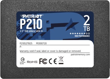 PATROIT SSD disk P210, 2.5", 2 TB, SATA III